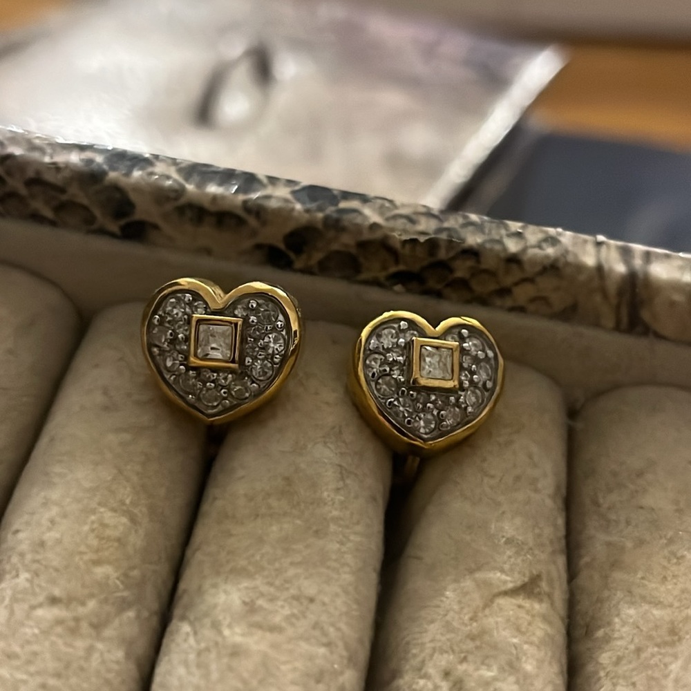 Gold / Silver heart earnings